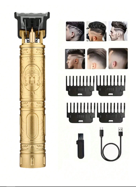 Barbeador Elétrico 3 em 1 com Carregamento USB para Homens 1 Barbeador Elétrico 3 em 1 com Carregamento USB para Homens