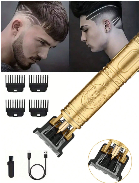 Barbeador Elétrico 3 em 1 com Carregamento USB para Homens 3 Barbeador Elétrico 3 em 1 com Carregamento USB para Homens - Image 3