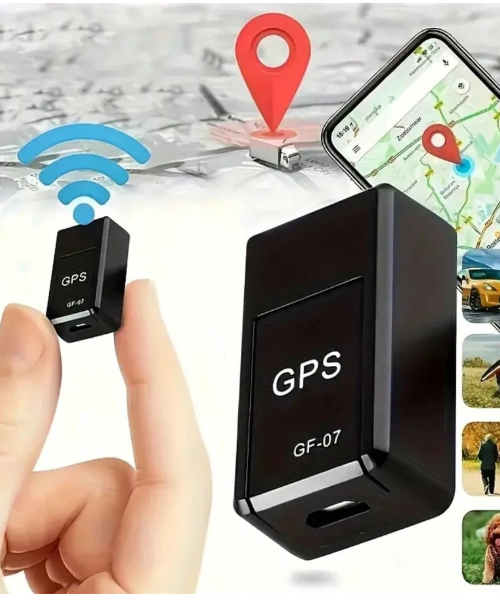1 Mini Rastreador GPS GF07 com Ímã, para Veículos, Rastreamento de Localização em Tempo Real via GSM/GPRS, Design Compacto para Monitoramento de Carros, Dispositivos de Rastreamento Portáteis com Ímãs Fortes, para Segurança e Gestão de Frotas