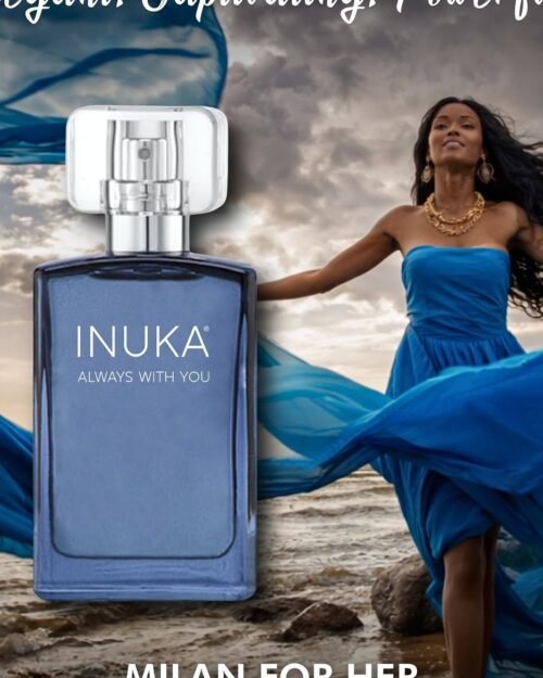Perfumes Inuka Classic Azul – linhagem de aroma fresco que deixa uma impressão marcante sem exagerar. Transmite, Frescura, Elegância e Confiança Para Todos os Momentos