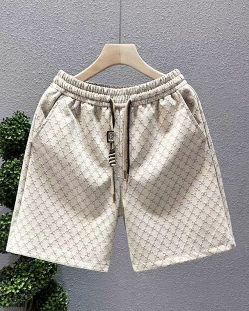 Novos shorts de verão, shorts de praia masculinos havaianos casuais, versáteis e respiráveis, com corte reto de cinco pontos, ideais para usar ao ar livre.