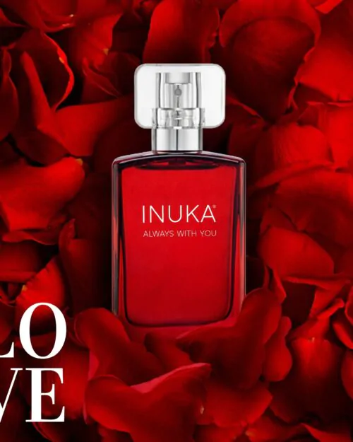 LINHA VERMELHA da Inuka Para Ela, ligada a intensidade, sedução e presença.