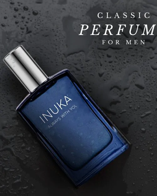 Perfumes Inuka Classic Azul – linhagem de aroma fresco que deixa uma impressão marcante sem exagerar. Transmite, Frescura, Elegância e Confiança Para Todos os Momentos